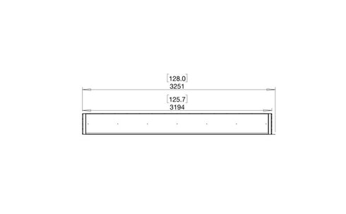 Ecosmart Fire Flex 122PN Peninsula Fireplace Insert - Black Finish / Black Burner - ESF.FX.122PN.B